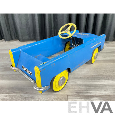 Rare Pilgrim Hi Speed Special Steel Pedal Car, Made in Australia