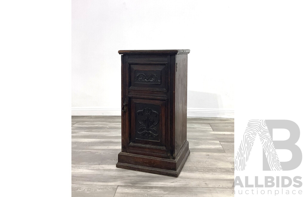 Edwardian Single Door Pot Cupboard