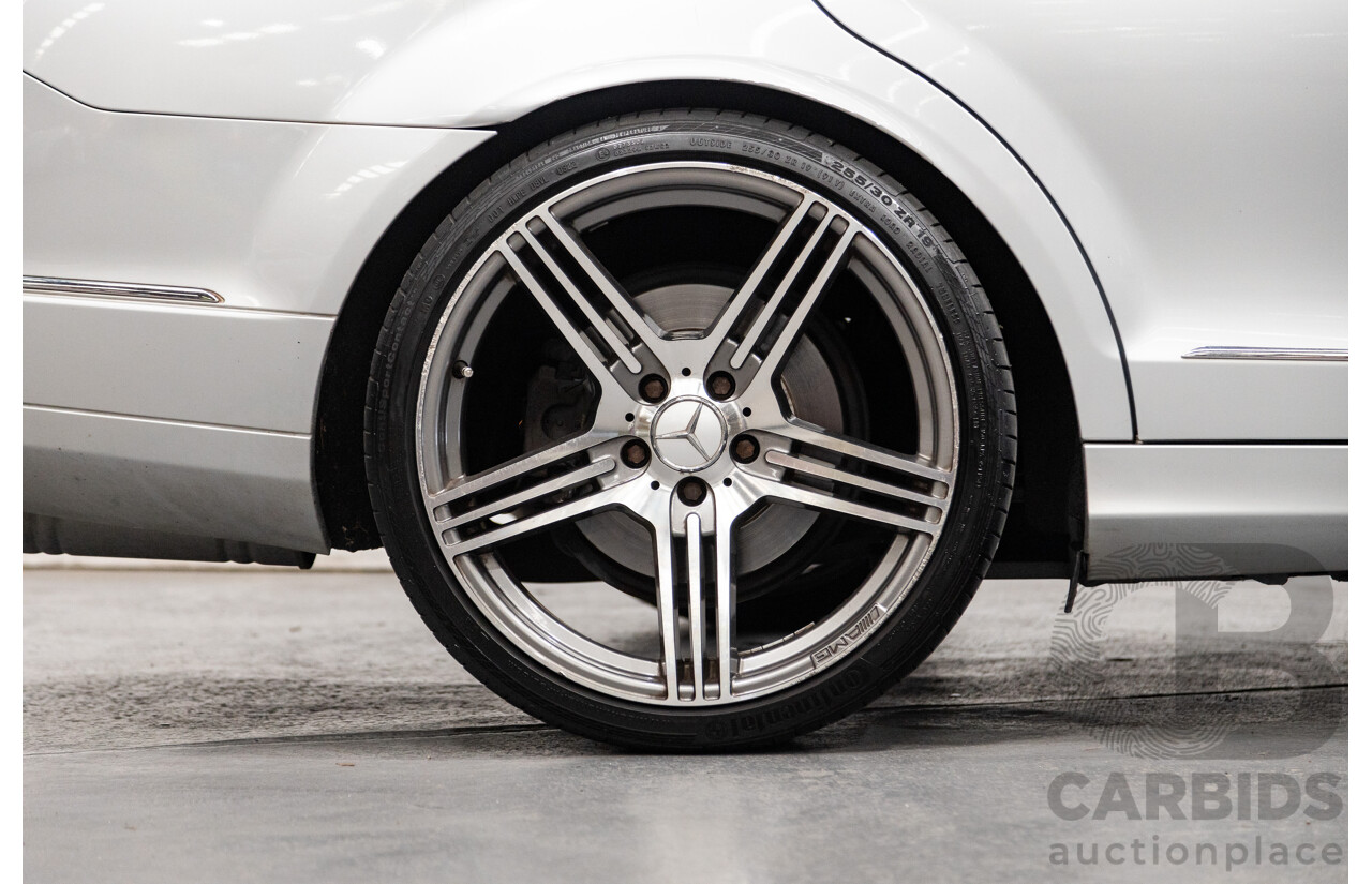 07/2007 Mercedes Benz C280 Avantgarde W204 4D Sedan Iridium Silver Metallic V6 3.0L