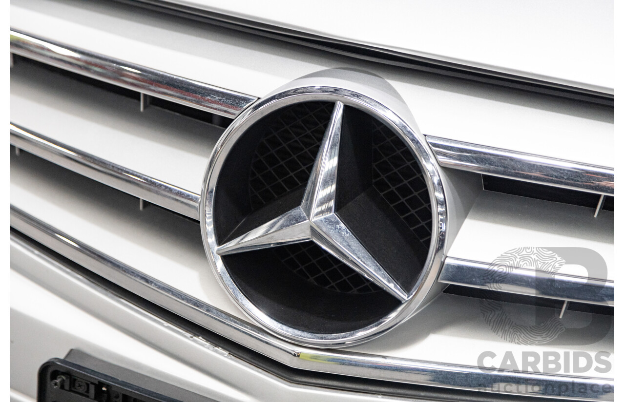 07/2007 Mercedes Benz C280 Avantgarde W204 4D Sedan Iridium Silver Metallic V6 3.0L