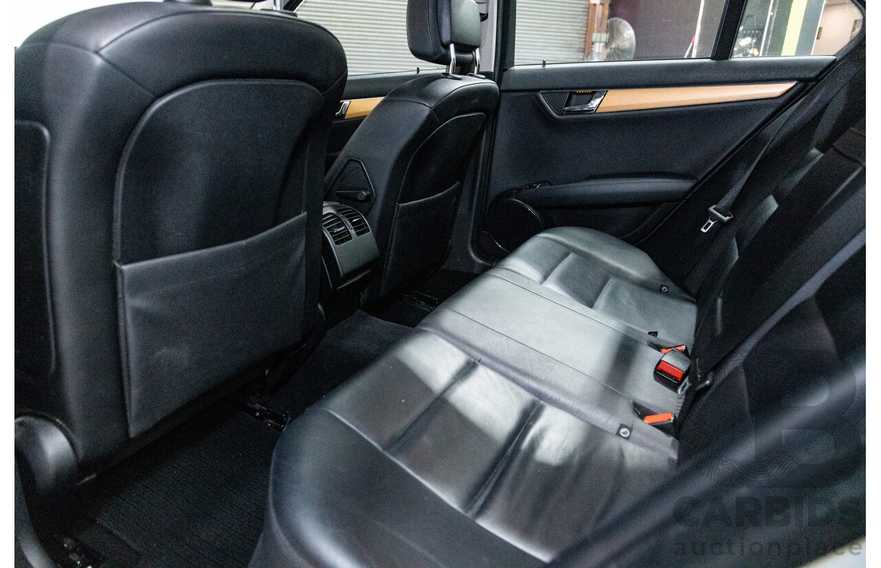 07/2007 Mercedes Benz C280 Avantgarde W204 4D Sedan Iridium Silver Metallic V6 3.0L