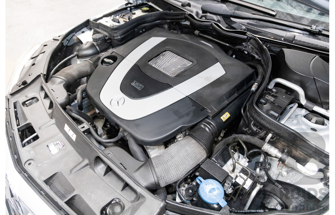 07/2007 Mercedes Benz C280 Avantgarde W204 4D Sedan Iridium Silver Metallic V6 3.0L