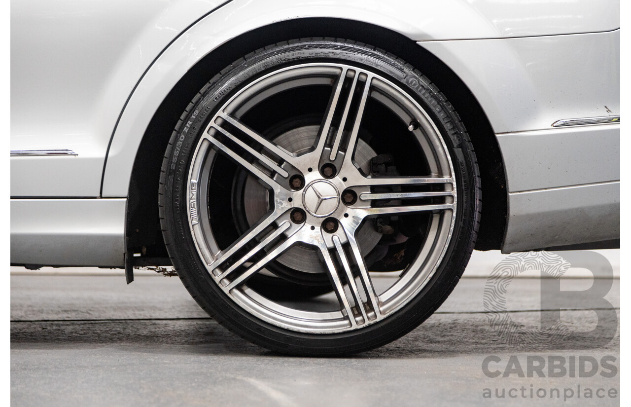 07/2007 Mercedes Benz C280 Avantgarde W204 4D Sedan Iridium Silver Metallic V6 3.0L