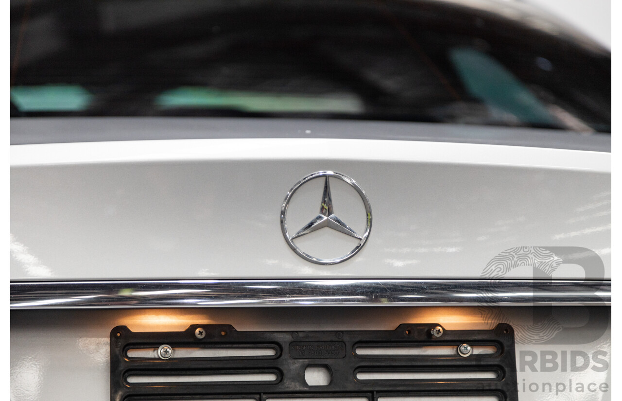 07/2007 Mercedes Benz C280 Avantgarde W204 4D Sedan Iridium Silver Metallic V6 3.0L