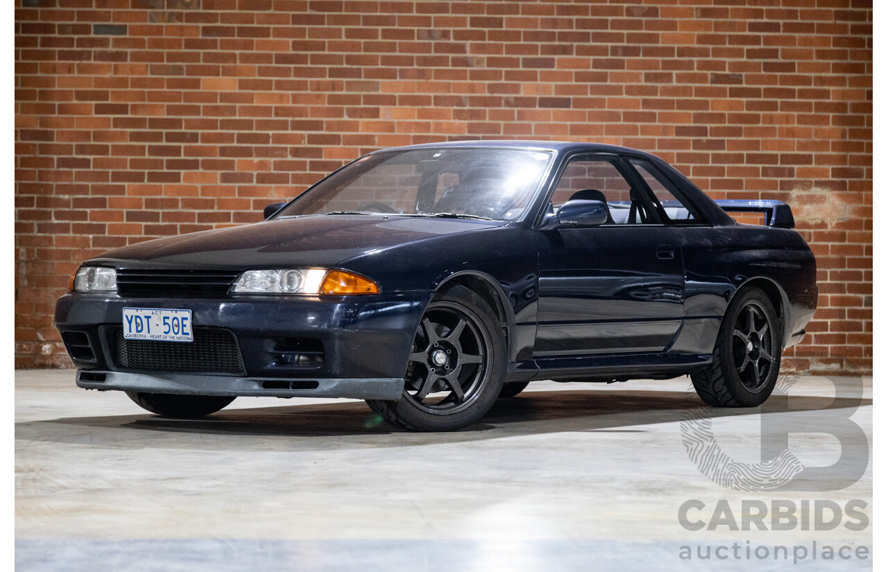 01/1989 Nissan Skyline R32 GT-R Series 1 (AWD) 2d Coupe TH1 Dark Blue Pearl Twin Turbo 2.6L - Import