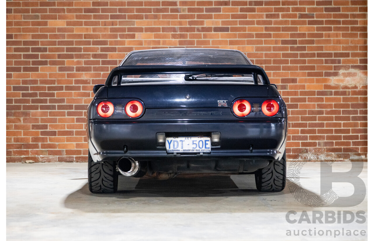 01/1989 Nissan Skyline R32 GT-R Series 1 (AWD) 2d Coupe TH1 Dark Blue Pearl Twin Turbo 2.6L - Import