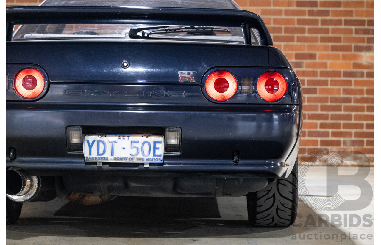 01/1989 Nissan Skyline R32 GT-R Series 1 (AWD) 2d Coupe TH1 Dark Blue Pearl Twin Turbo 2.6L - Import