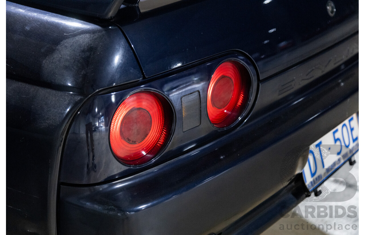 01/1989 Nissan Skyline R32 GT-R Series 1 (AWD) 2d Coupe TH1 Dark Blue Pearl Twin Turbo 2.6L - Import
