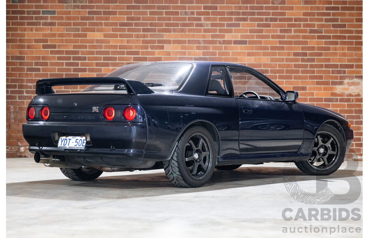 01/1989 Nissan Skyline R32 GT-R Series 1 (AWD) 2d Coupe TH1 Dark Blue Pearl Twin Turbo 2.6L - Import