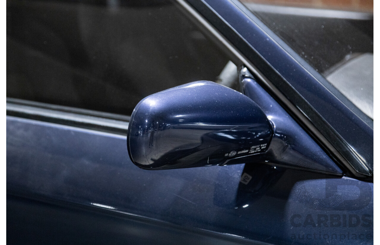 01/1989 Nissan Skyline R32 GT-R Series 1 (AWD) 2d Coupe TH1 Dark Blue Pearl Twin Turbo 2.6L - Import