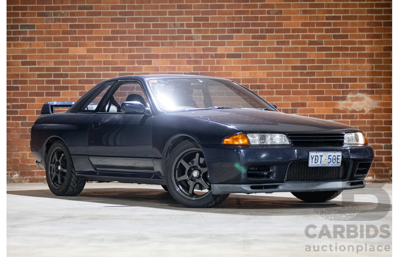 01/1989 Nissan Skyline R32 GT-R Series 1 (AWD) 2d Coupe TH1 Dark Blue Pearl Twin Turbo 2.6L - Import