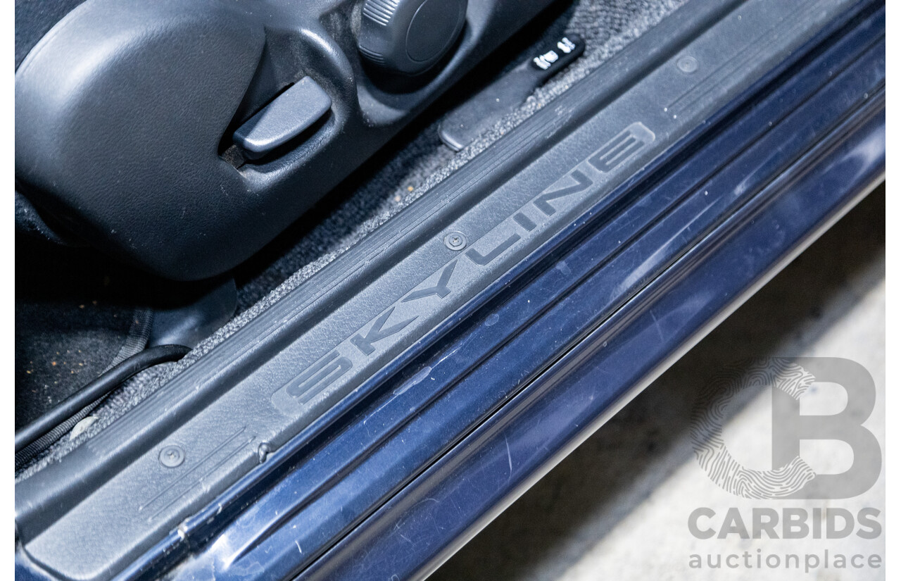 01/1989 Nissan Skyline R32 GT-R Series 1 (AWD) 2d Coupe TH1 Dark Blue Pearl Twin Turbo 2.6L - Import