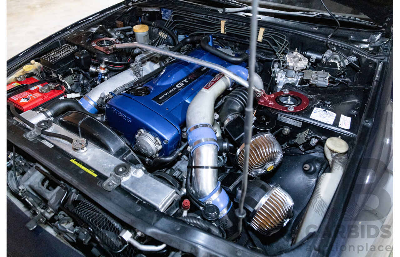 01/1989 Nissan Skyline R32 GT-R Series 1 (AWD) 2d Coupe TH1 Dark Blue Pearl Twin Turbo 2.6L - Import