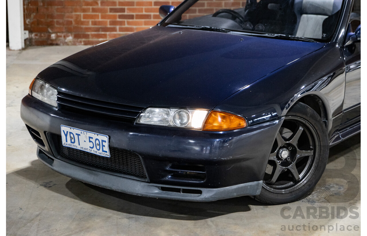 01/1989 Nissan Skyline R32 GT-R Series 1 (AWD) 2d Coupe TH1 Dark Blue Pearl Twin Turbo 2.6L - Import