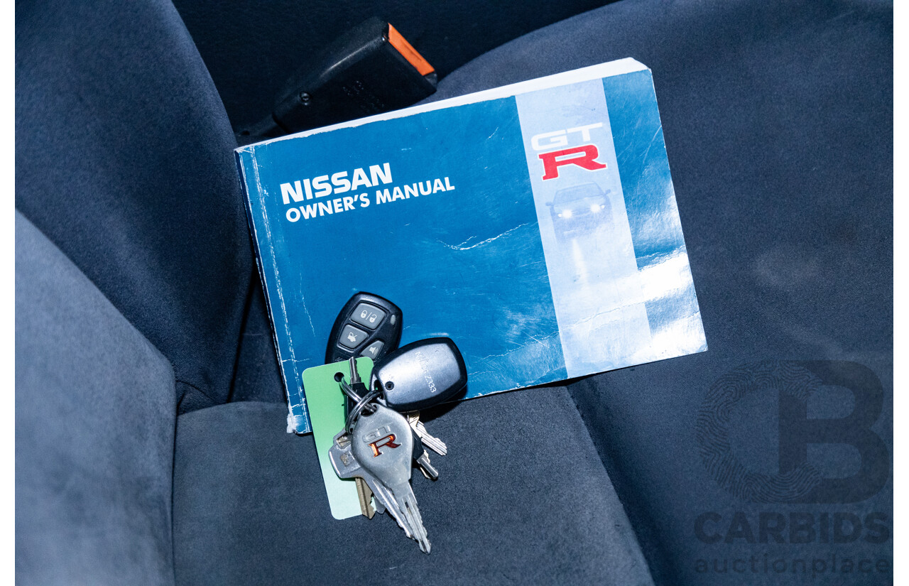 01/1989 Nissan Skyline R32 GT-R Series 1 (AWD) 2d Coupe TH1 Dark Blue Pearl Twin Turbo 2.6L - Import