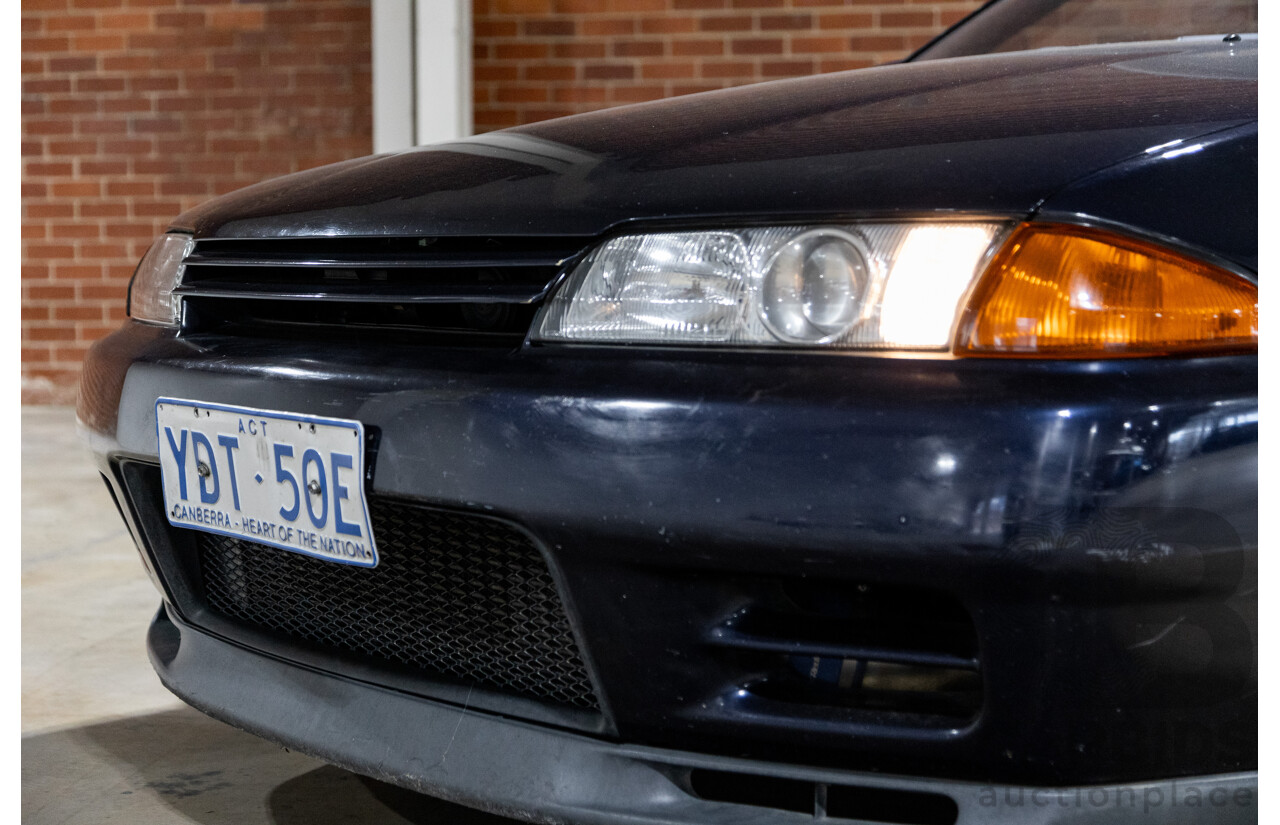 01/1989 Nissan Skyline R32 GT-R Series 1 (AWD) 2d Coupe TH1 Dark Blue Pearl Twin Turbo 2.6L - Import