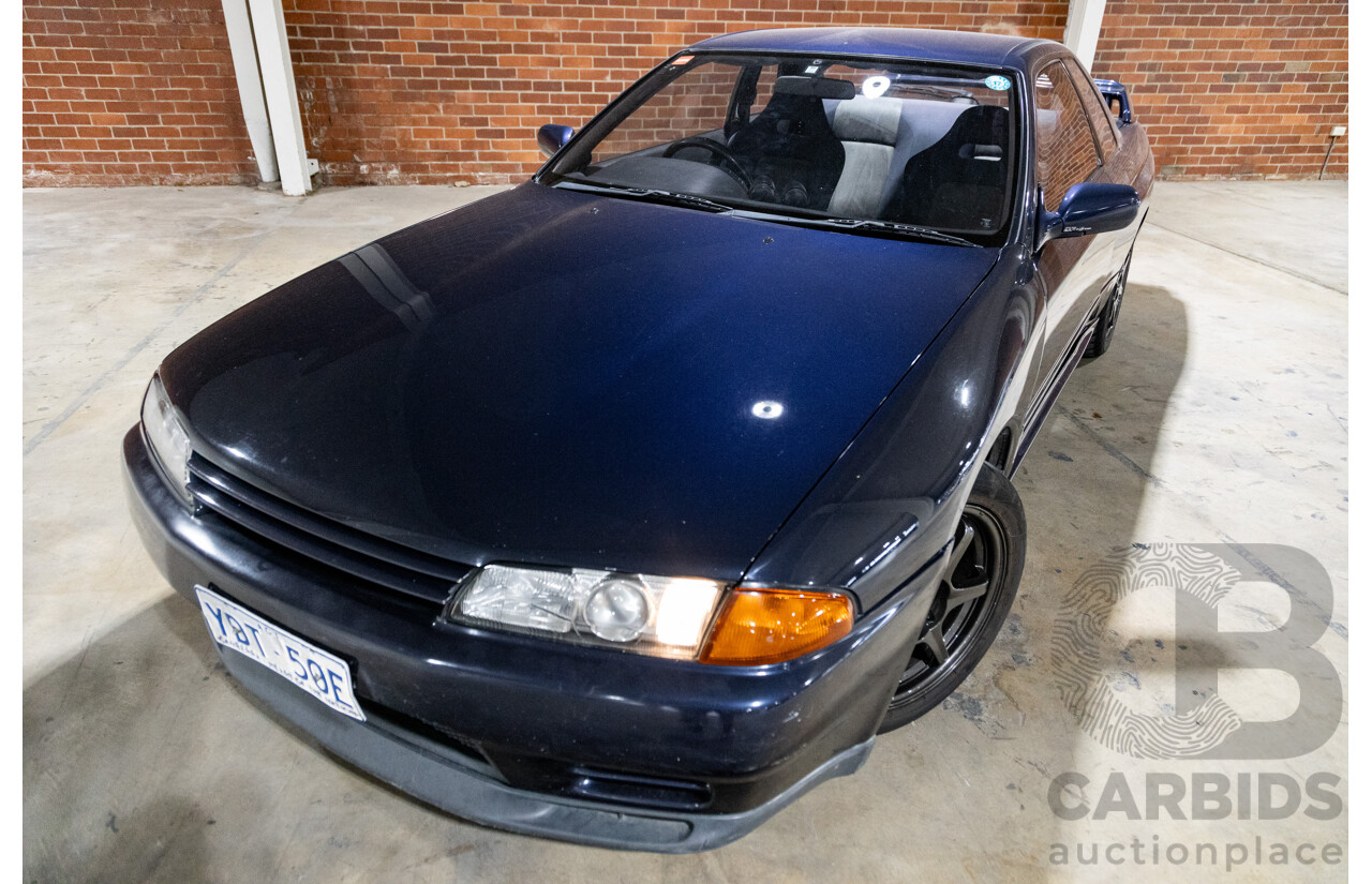 01/1989 Nissan Skyline R32 GT-R Series 1 (AWD) 2d Coupe TH1 Dark Blue Pearl Twin Turbo 2.6L - Import
