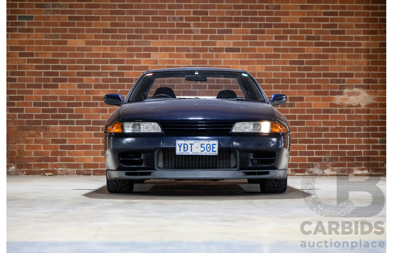 01/1989 Nissan Skyline R32 GT-R Series 1 (AWD) 2d Coupe TH1 Dark Blue Pearl Twin Turbo 2.6L - Import