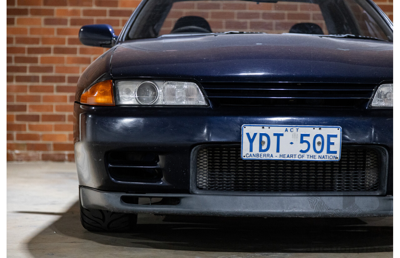 01/1989 Nissan Skyline R32 GT-R Series 1 (AWD) 2d Coupe TH1 Dark Blue Pearl Twin Turbo 2.6L - Import