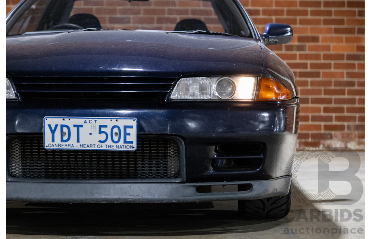 01/1989 Nissan Skyline R32 GT-R Series 1 (AWD) 2d Coupe TH1 Dark Blue Pearl Twin Turbo 2.6L - Import