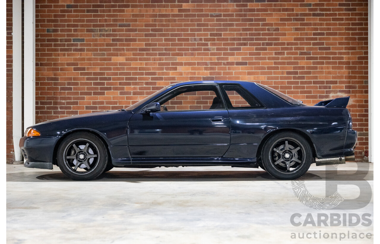 01/1989 Nissan Skyline R32 GT-R Series 1 (AWD) 2d Coupe TH1 Dark Blue Pearl Twin Turbo 2.6L - Import