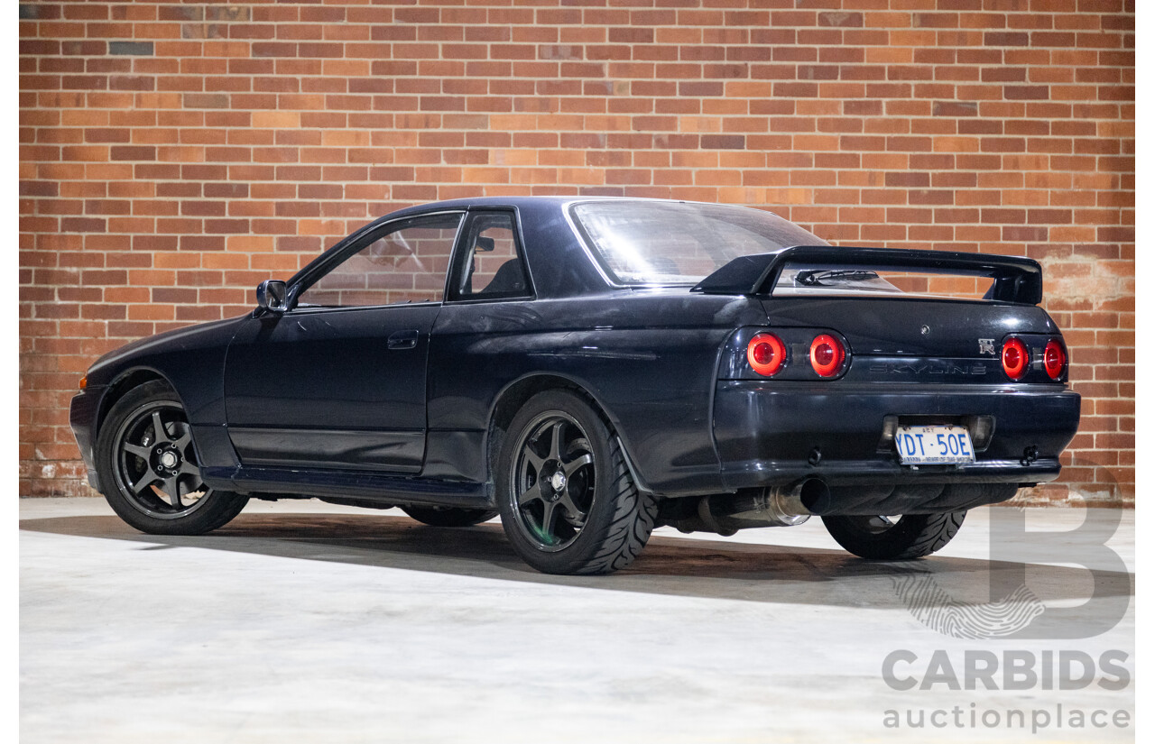 01/1989 Nissan Skyline R32 GT-R Series 1 (AWD) 2d Coupe TH1 Dark Blue Pearl Twin Turbo 2.6L - Import
