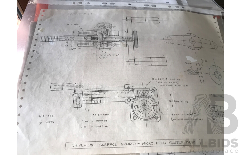 Bakahag Universal Surface Grinder and Accessories