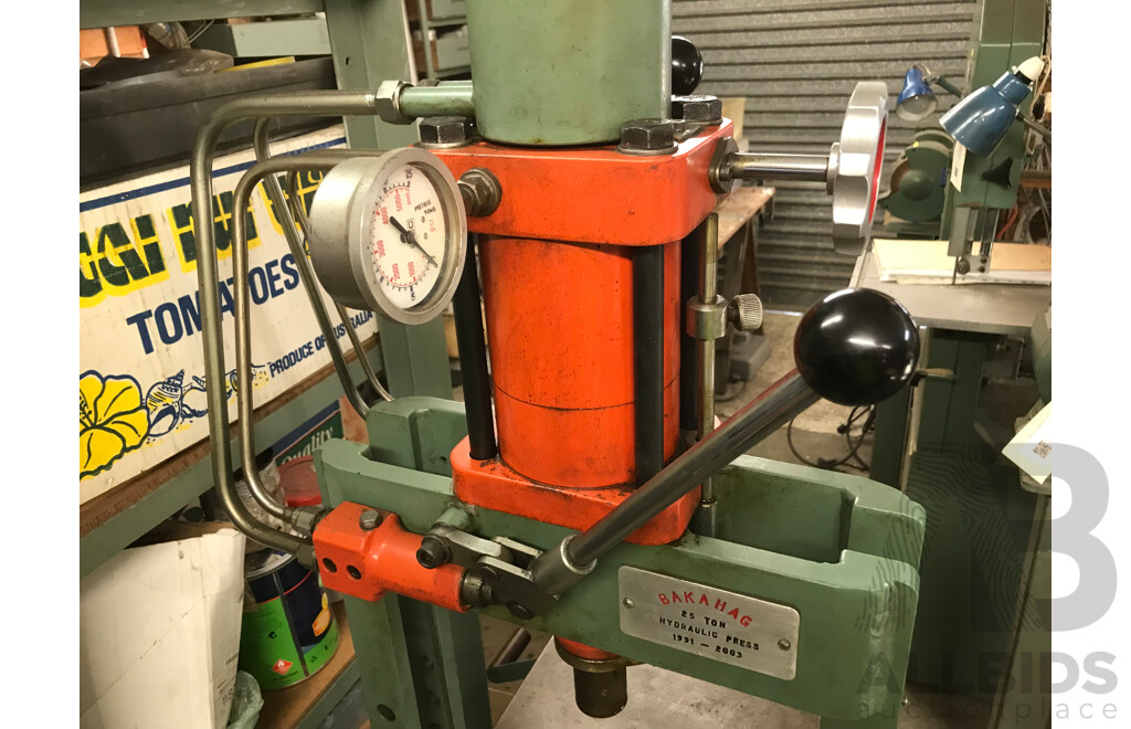 Bakahag 25 Ton Hudrualic Press