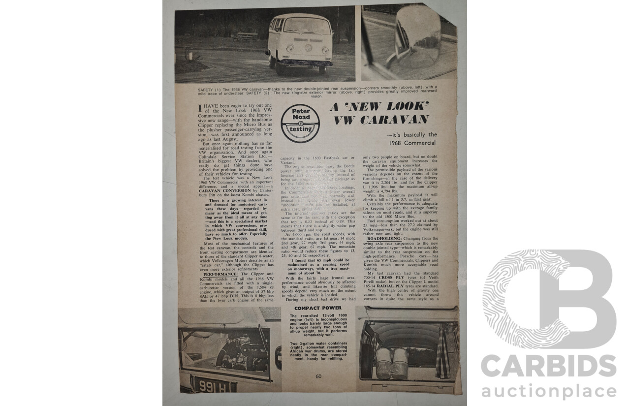 1/1970 Volkswagen Kombi Type 2 T2 Microbus Transporter Van Antarctica White 1.8L