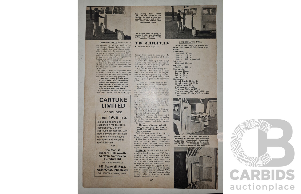 1/1970 Volkswagen Kombi Type 2 T2 Microbus Transporter Van Antarctica White 1.8L