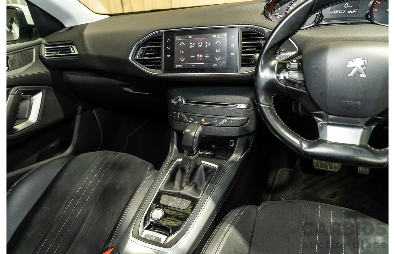 8/2018 Peugeot 308 Touring Allure T9 MY18 4d Wagon White Turbo Diesel 2.0L