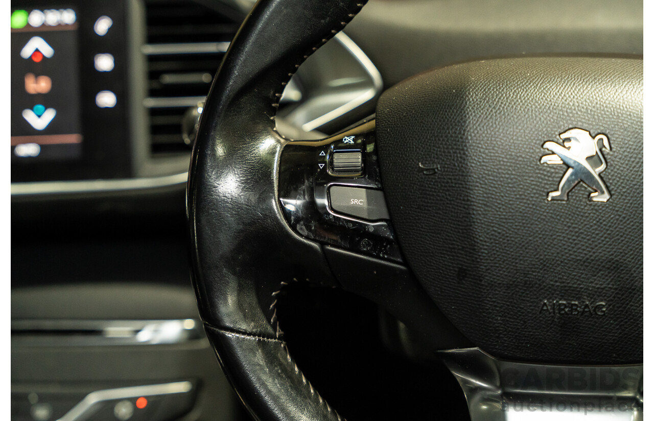 8/2018 Peugeot 308 Touring Allure T9 MY18 4d Wagon White Turbo Diesel 2.0L