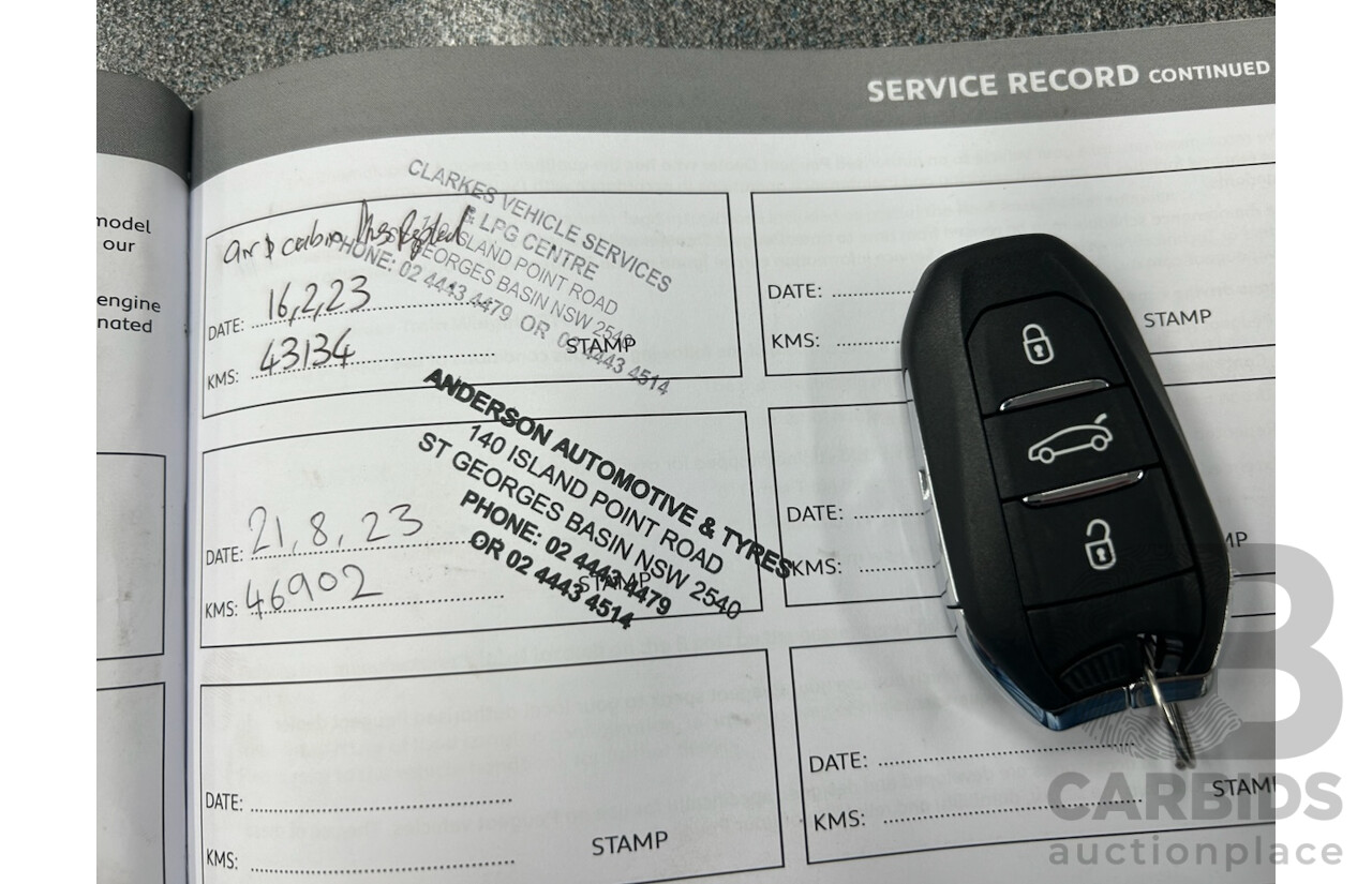 8/2018 Peugeot 308 Touring Allure T9 MY18 4d Wagon White Turbo Diesel 2.0L