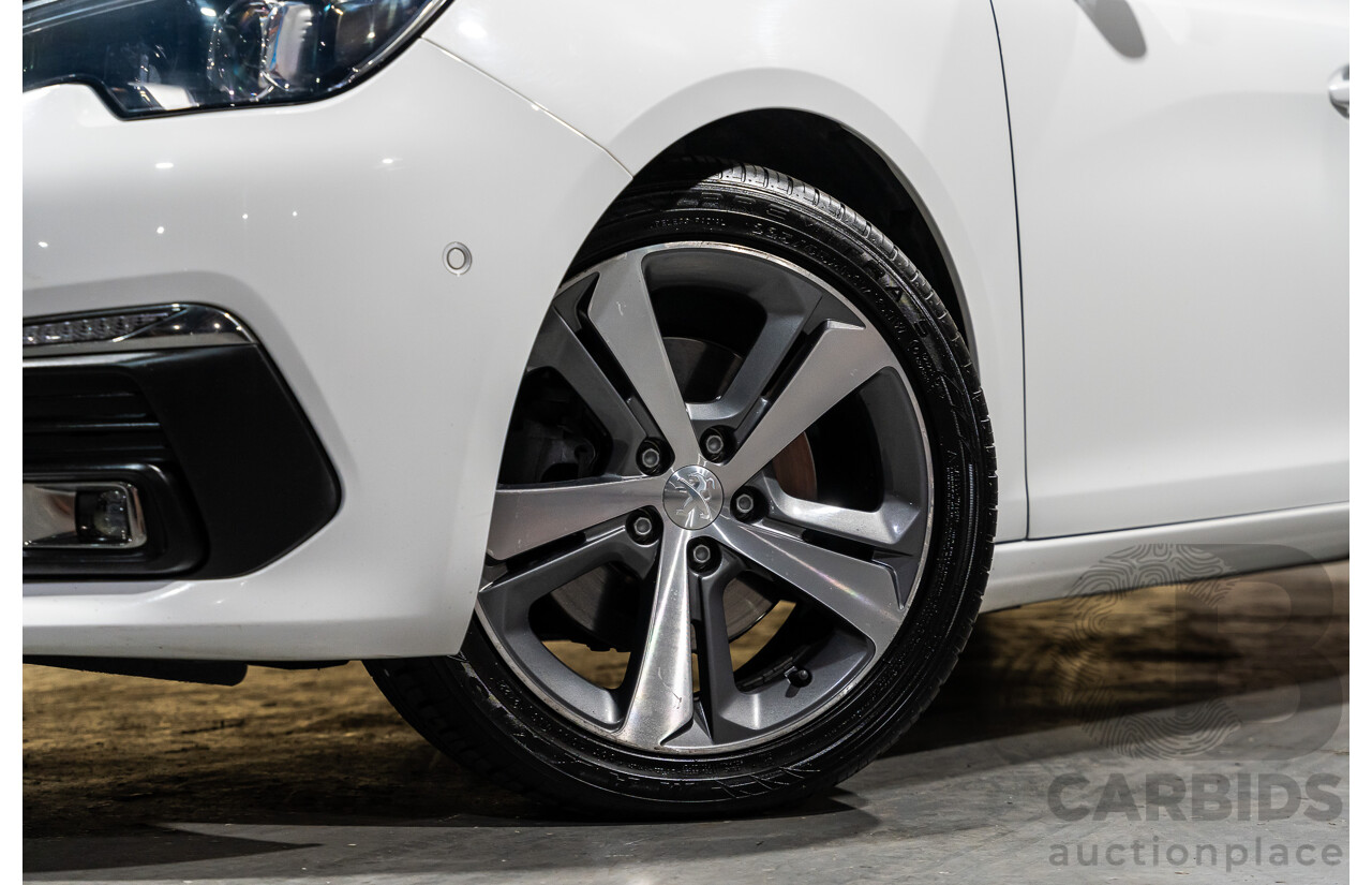 8/2018 Peugeot 308 Touring Allure T9 MY18 4d Wagon White Turbo Diesel 2.0L