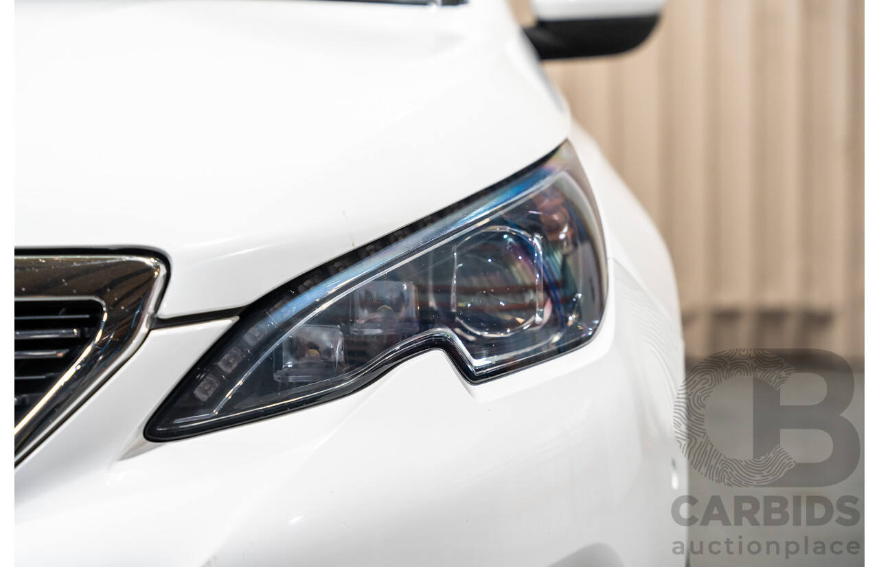8/2018 Peugeot 308 Touring Allure T9 MY18 4d Wagon White Turbo Diesel 2.0L