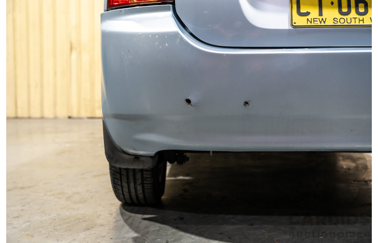 2/2007 Toyota Corolla Conquest SECA ZZE122R MY06 UPGRADE 5d Hatchback Blue 1.8L