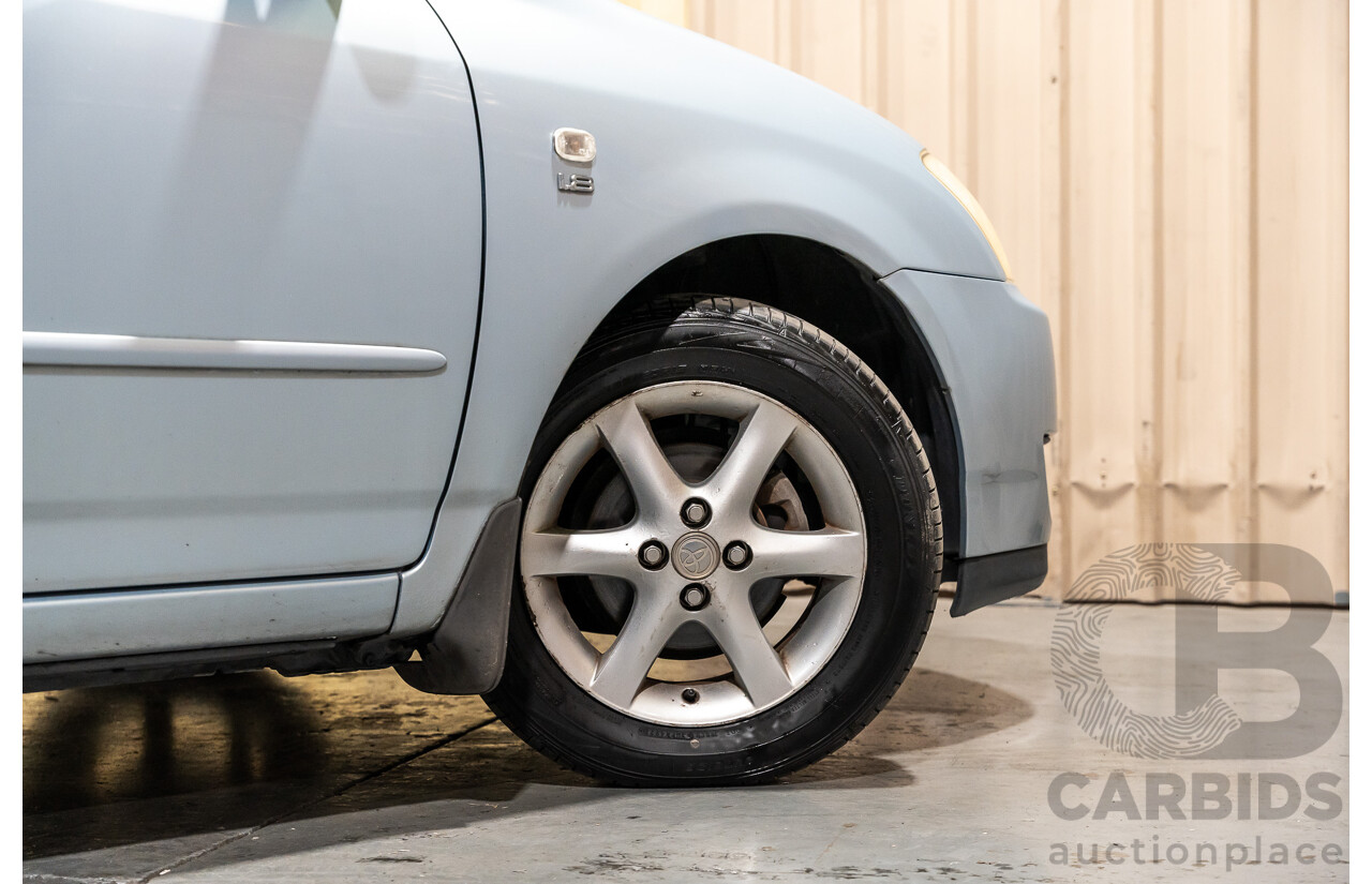 2/2007 Toyota Corolla Conquest SECA ZZE122R MY06 UPGRADE 5d Hatchback Blue 1.8L