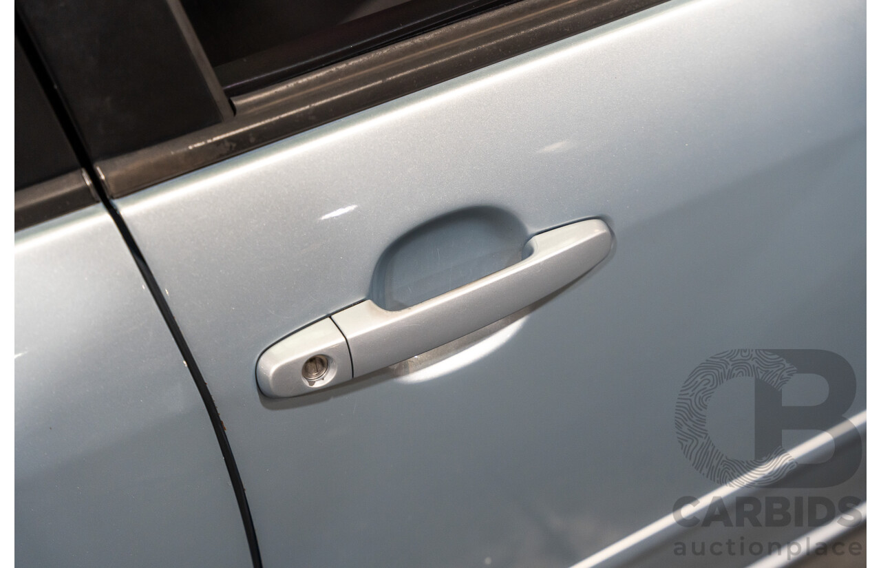 2/2007 Toyota Corolla Conquest SECA ZZE122R MY06 UPGRADE 5d Hatchback Blue 1.8L