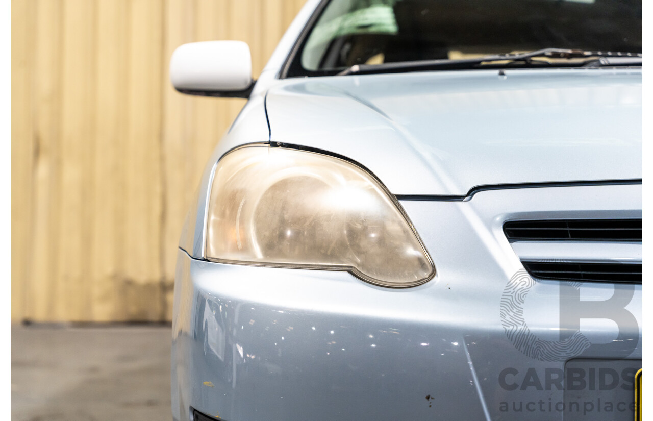 2/2007 Toyota Corolla Conquest SECA ZZE122R MY06 UPGRADE 5d Hatchback Blue 1.8L