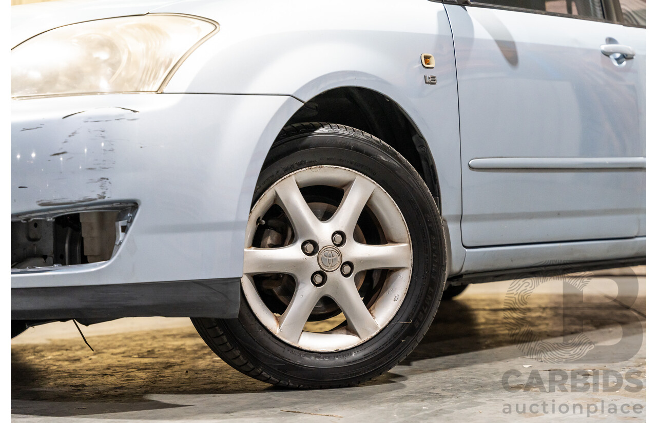 2/2007 Toyota Corolla Conquest SECA ZZE122R MY06 UPGRADE 5d Hatchback Blue 1.8L