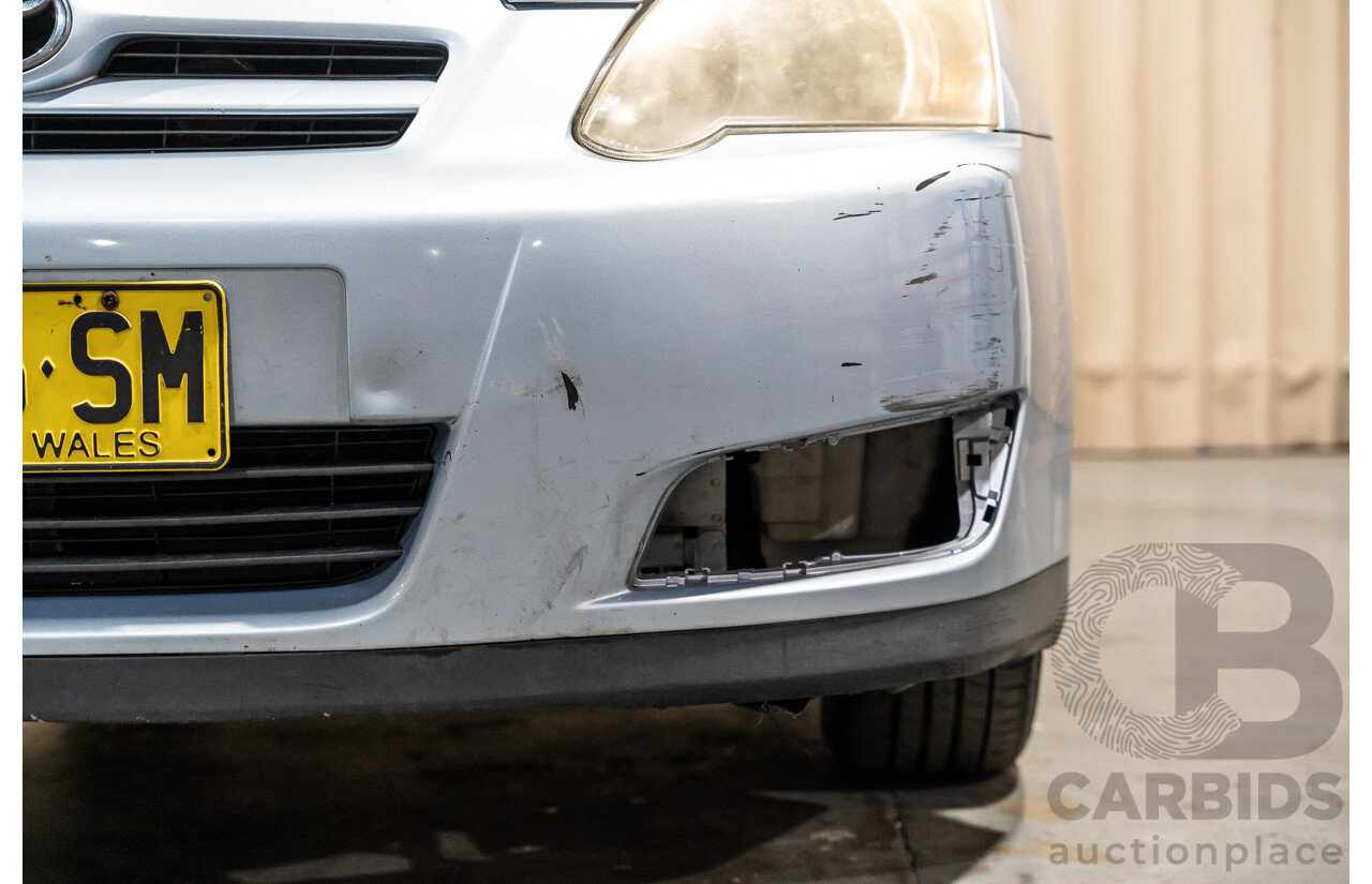 2/2007 Toyota Corolla Conquest SECA ZZE122R MY06 UPGRADE 5d Hatchback Blue 1.8L