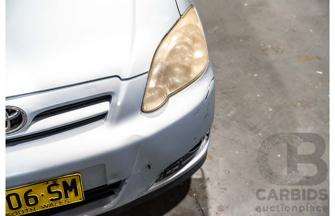 2/2007 Toyota Corolla Conquest SECA ZZE122R MY06 UPGRADE 5d Hatchback Blue 1.8L