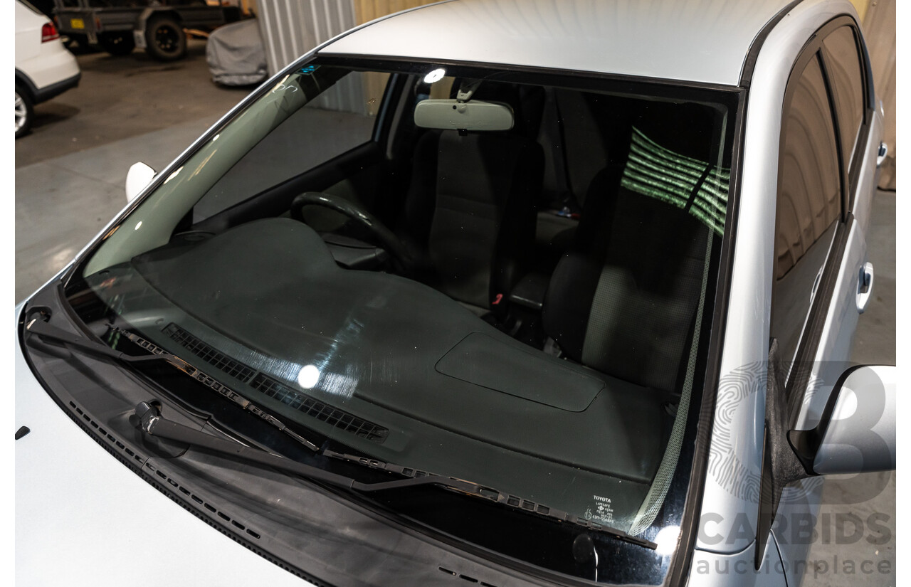 2/2007 Toyota Corolla Conquest SECA ZZE122R MY06 UPGRADE 5d Hatchback Blue 1.8L