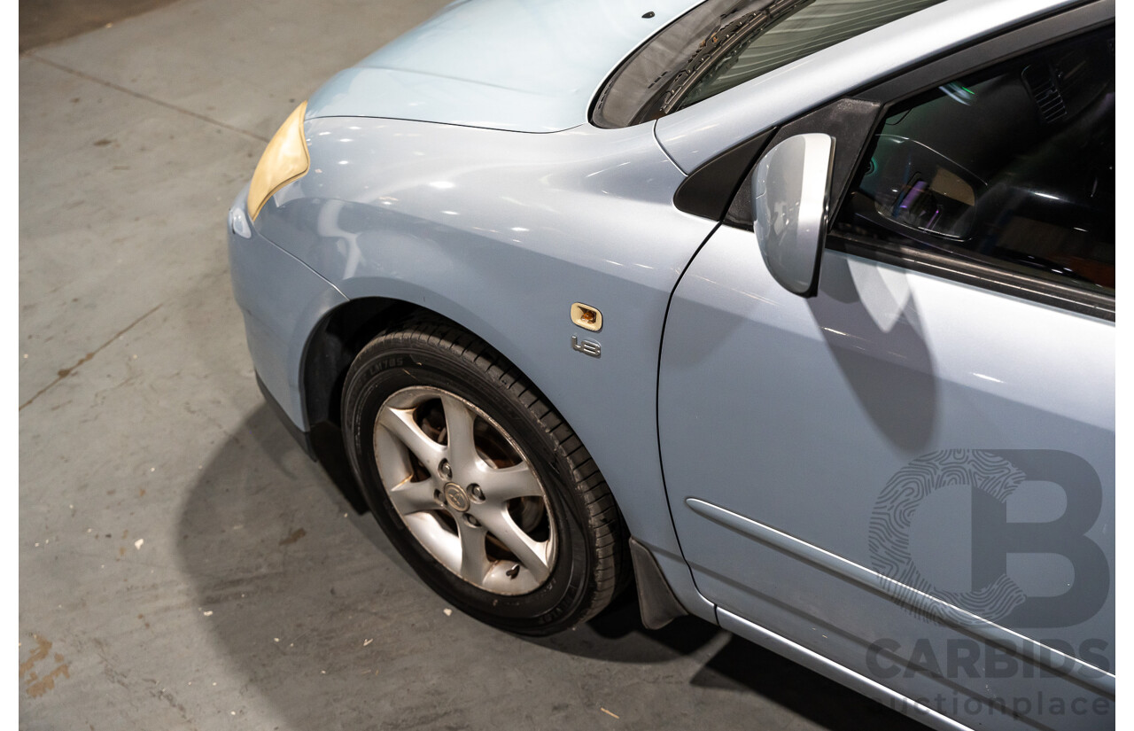 2/2007 Toyota Corolla Conquest SECA ZZE122R MY06 UPGRADE 5d Hatchback Blue 1.8L