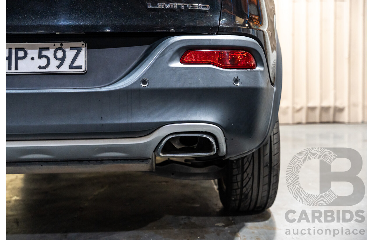 7/2016 Jeep Cherokee Limited (4x4) 4d Wagon Metallic Black Turbo Diesel 2.0L