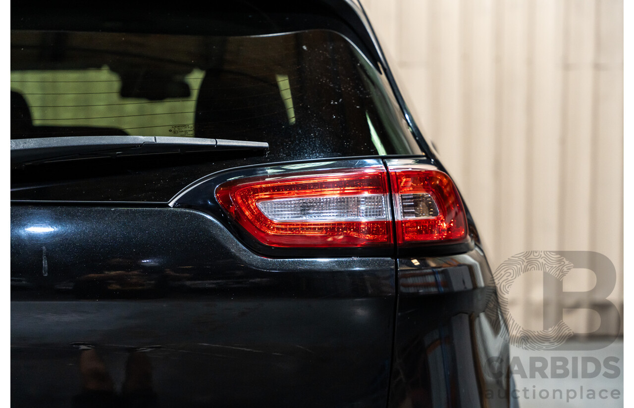 7/2016 Jeep Cherokee Limited (4x4) 4d Wagon Metallic Black Turbo Diesel 2.0L