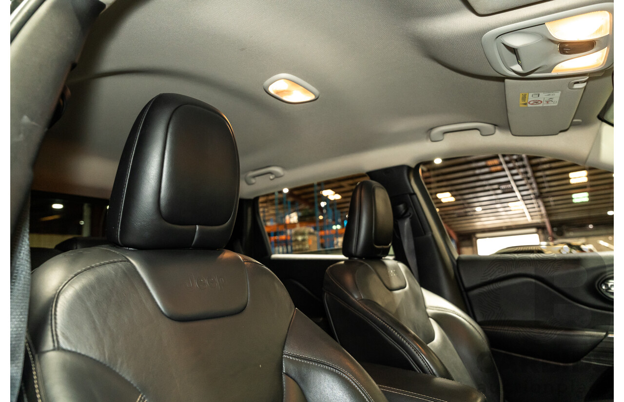 7/2016 Jeep Cherokee Limited (4x4) 4d Wagon Metallic Black Turbo Diesel 2.0L