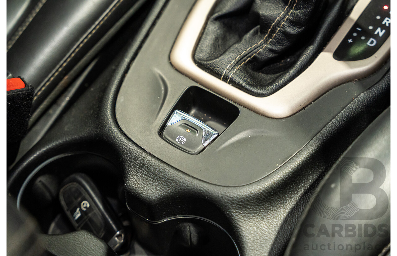 7/2016 Jeep Cherokee Limited (4x4) 4d Wagon Metallic Black Turbo Diesel 2.0L