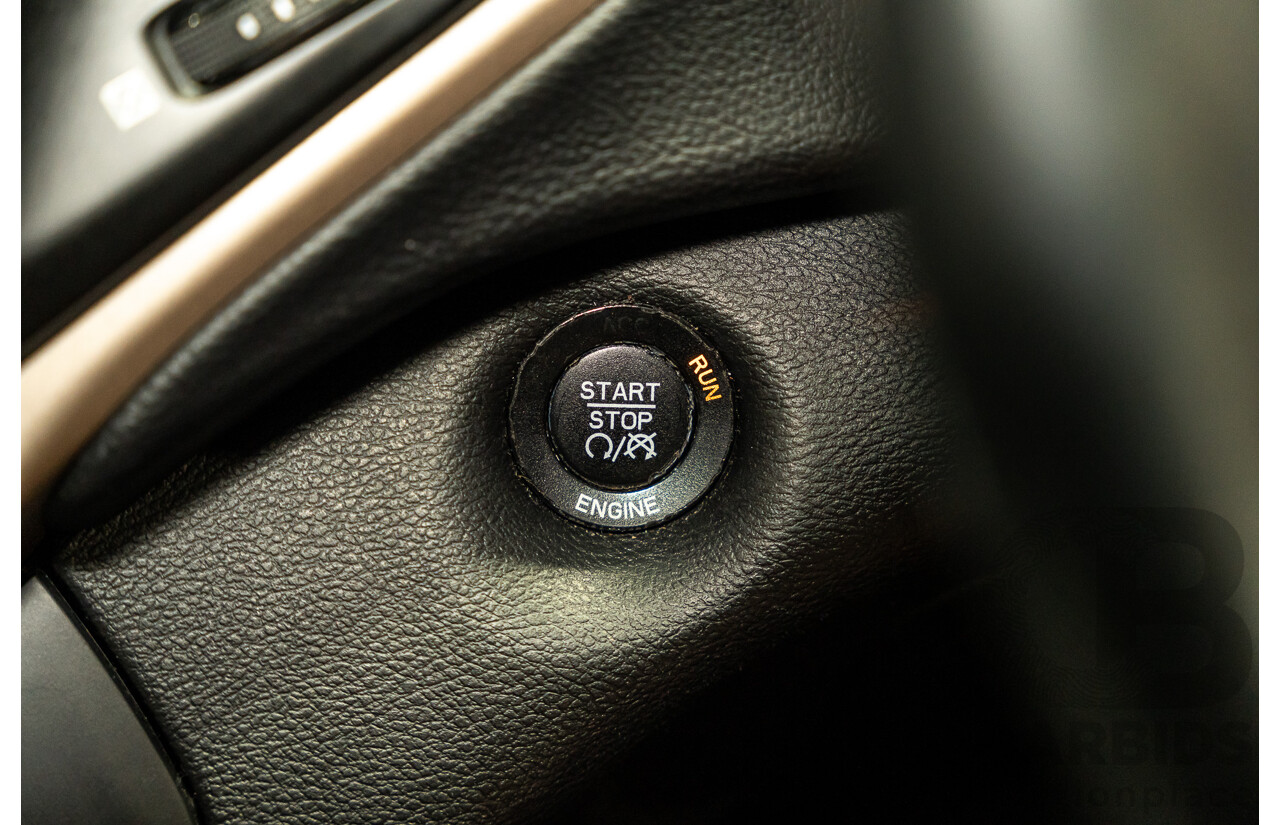 7/2016 Jeep Cherokee Limited (4x4) 4d Wagon Metallic Black Turbo Diesel 2.0L