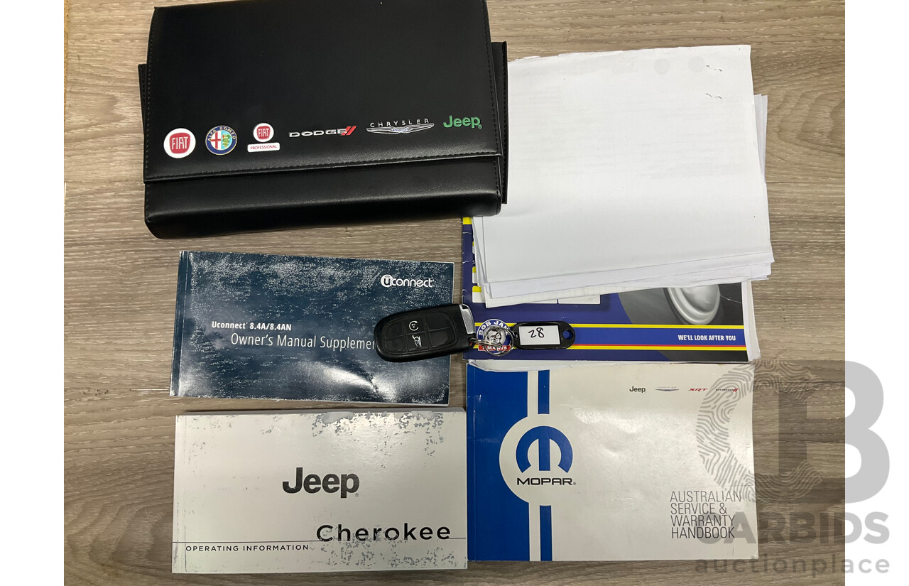 7/2016 Jeep Cherokee Limited (4x4) 4d Wagon Metallic Black Turbo Diesel 2.0L